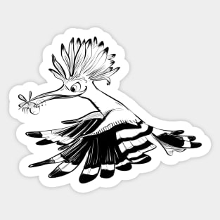 Hoopoe Sticker